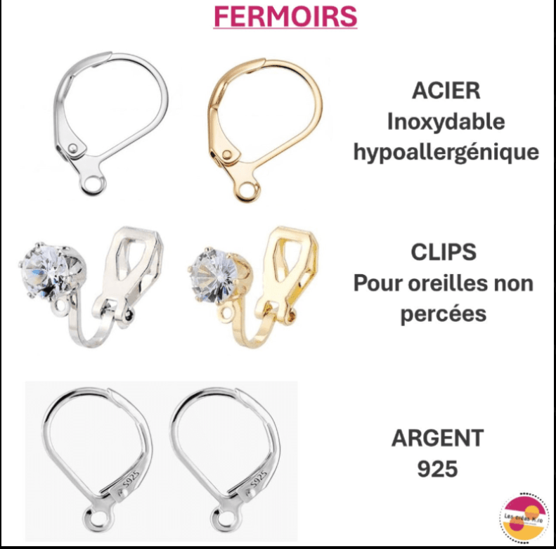 Boucles d’oreilles pendantes en tissu - collection LOSANGE - CARMANO by Les créas K.ro