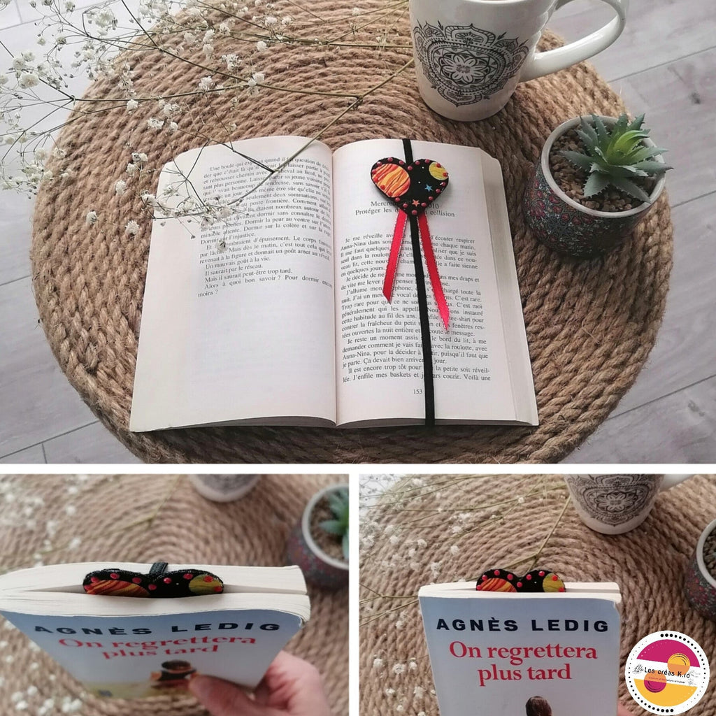 Coffret Lecteur et lectrice Passionné(é) - Marque - pages & Bagues de Lecture Artisanaux - CARMANO by Les créas K.ro