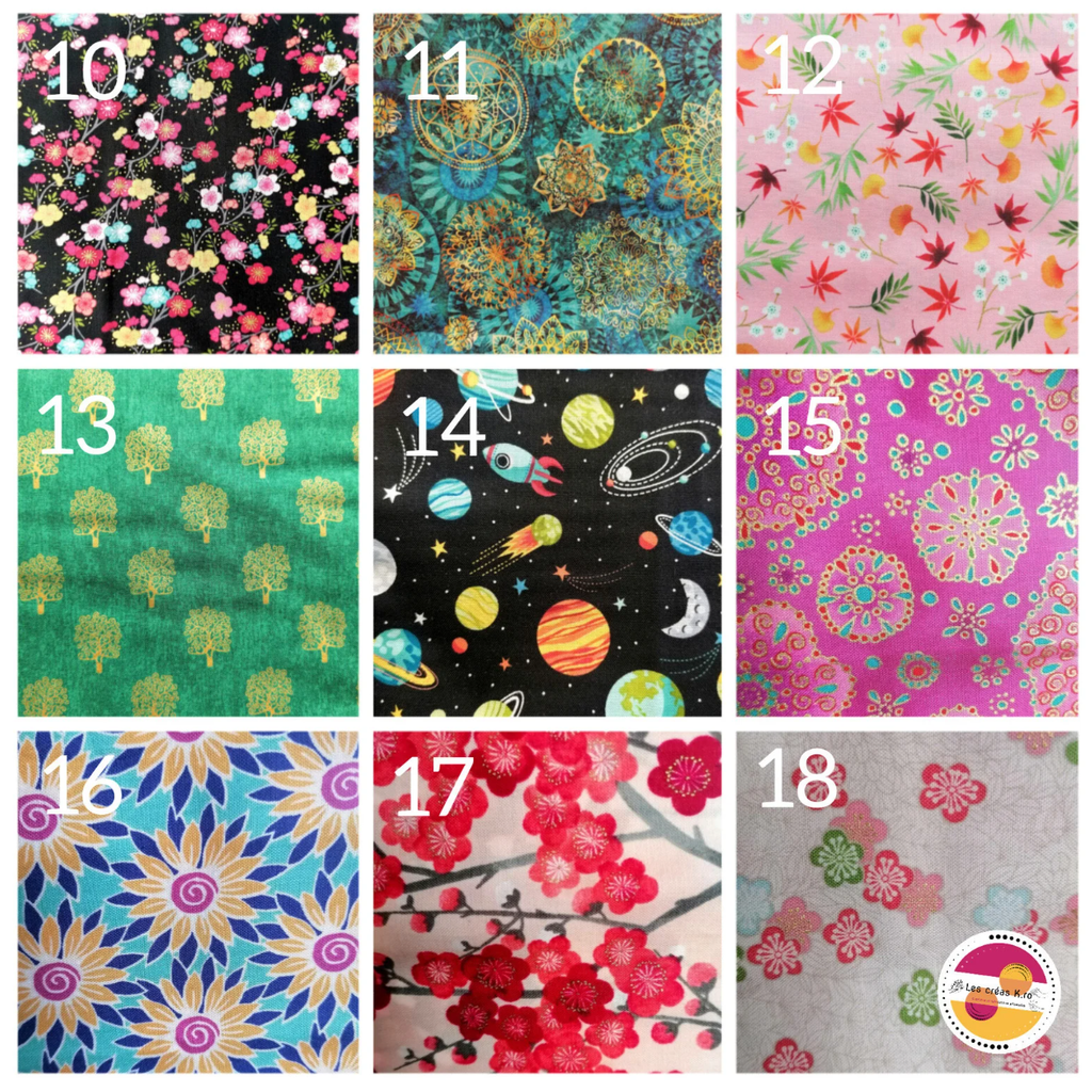 Mobile Feng - shui - Sun catcher 7 Chakras arbre ou fleur de vie - CARMANO by Les créas K.ro