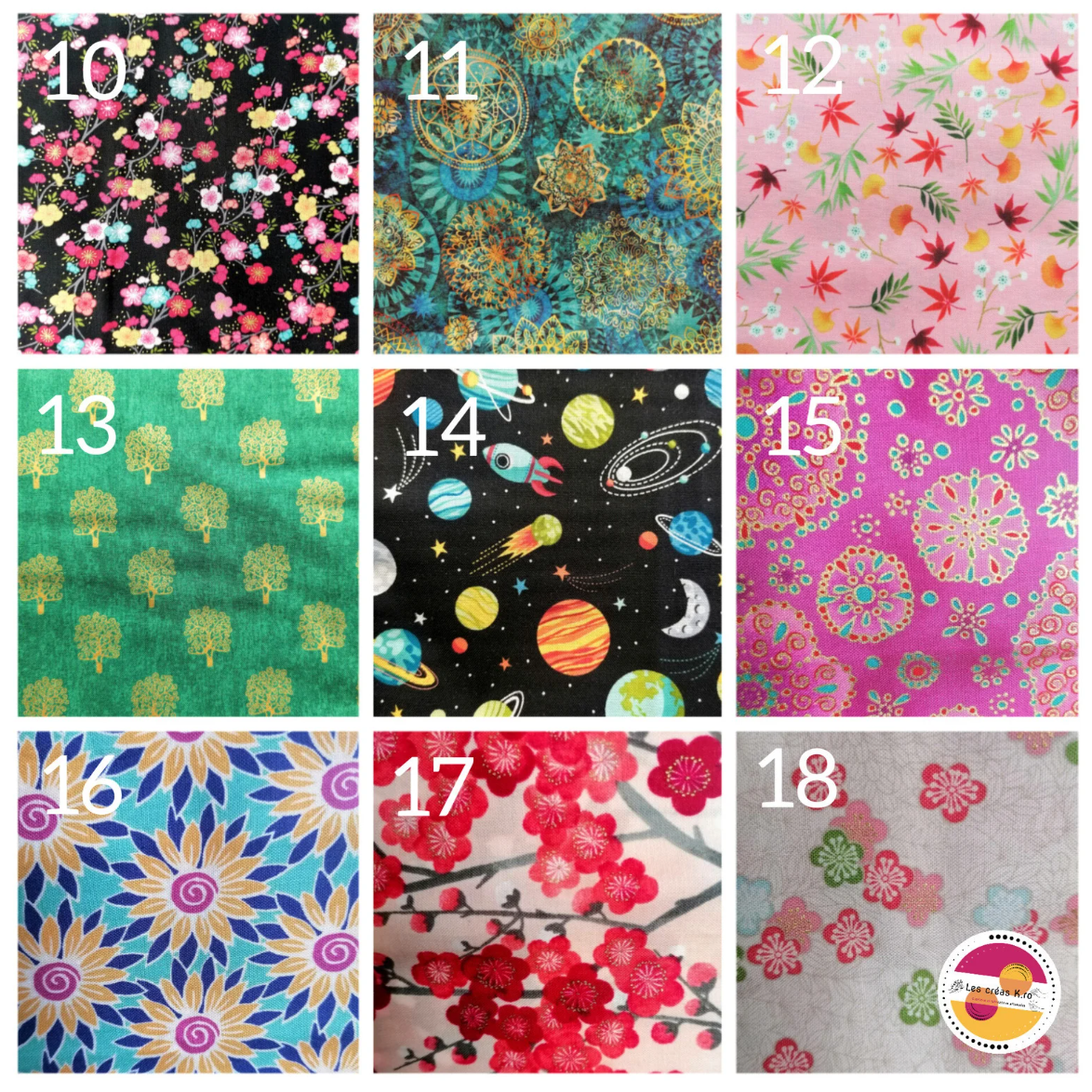 Mobile Feng - shui - Sun catcher 7 Chakras arbre ou fleur de vie - CARMANO by Les créas K.ro