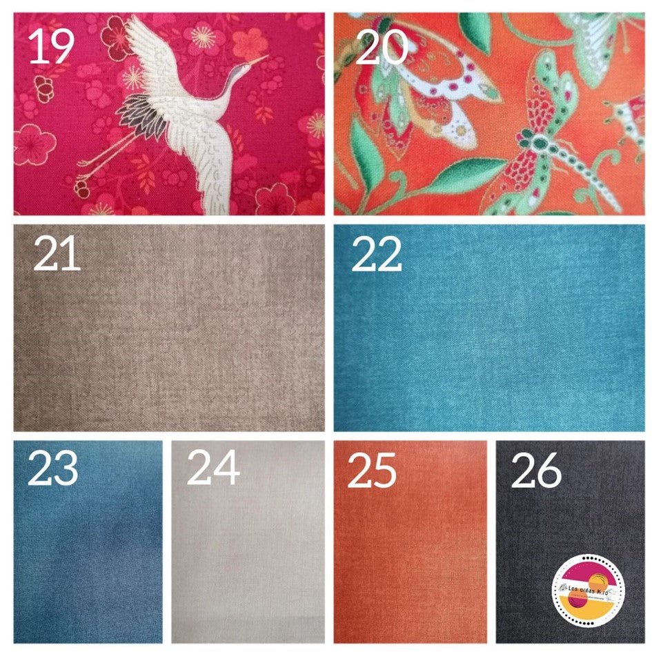 Parure de Bijoux feuilles en tissu Personnalisable – Duo pendentif & Boucles d’Oreilles - CARMANO by Les créas K.ro